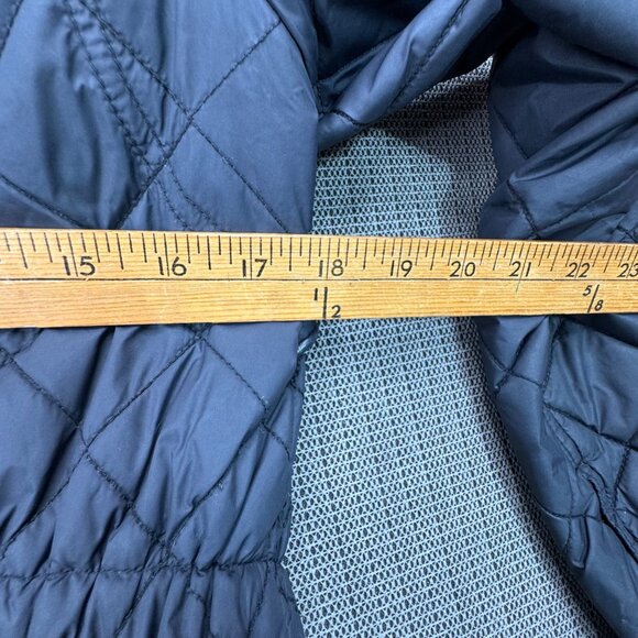 Steve Madden Womens Quilted Jacket M Black Nylon Polyester - Picture 6 of 11